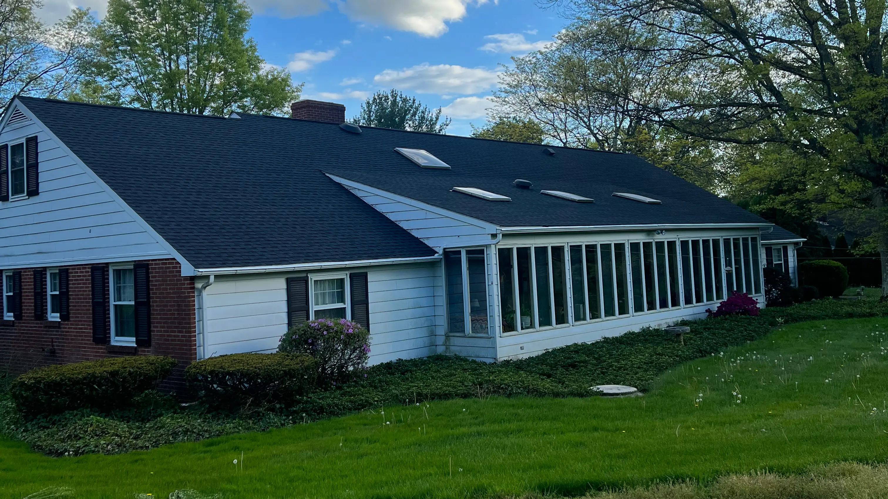 Ranch Roof Rear View